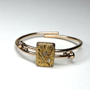 Antique Victorian Etruscan Revival 1879 Bangle